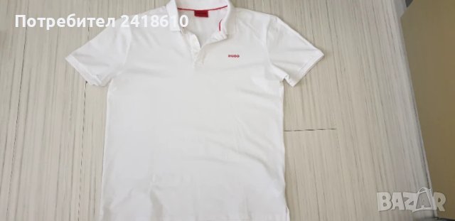 Hugo Boss HUGO Donos 222  Pique Cotton Regular Fit Mens Size L ОРИГИНАЛНА Тениска!, снимка 10 - Тениски - 51373578