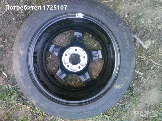 Резервна гума с джанта Мерцедес 16" 7Jx16H2 ET37, снимка 4 - Гуми и джанти - 49144653