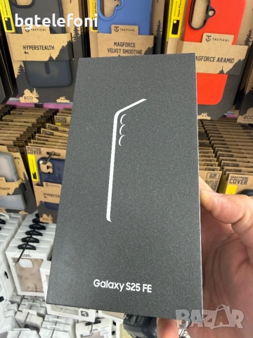 Samsung S25FE 8/128 navy,чисто нов,неaктивиран,2 години гаранция, снимка 2 - Samsung - 52848521