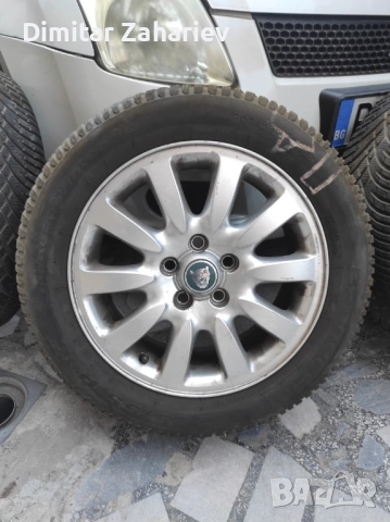 Джанти за Jaguar X-Type - 16ки + Зимни гуми, снимка 7 - Гуми и джанти - 51655900