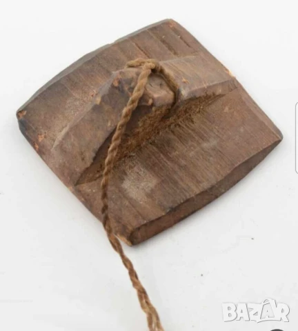 Стариннен печат  просфорник за обреден  литургиен хляб ., снимка 2 - Антикварни и старинни предмети - 51313785