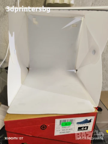 Палатка за продуктова фотография с LED осветление, снимка 3 - Светкавици, студийно осветление - 50955099