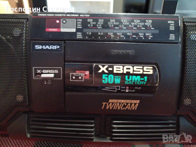 SHARP WQ-T237 , снимка 2 - Радиокасетофони, транзистори - 50676388