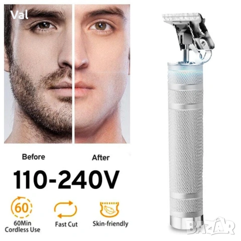 Професионална безжична машинка за подстригване Kemei, снимка 4 - Машинки за подстригване - 53038851