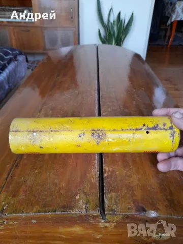 Стара метална кутия Shell, снимка 3 - Други ценни предмети - 48967666