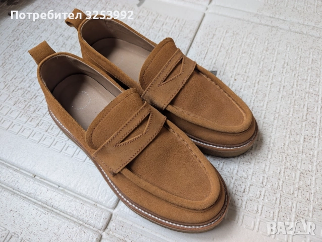 Дамски кожени Лоуфъри Cashott Copenhagen, снимка 2 - Дамски ежедневни обувки - 52022910