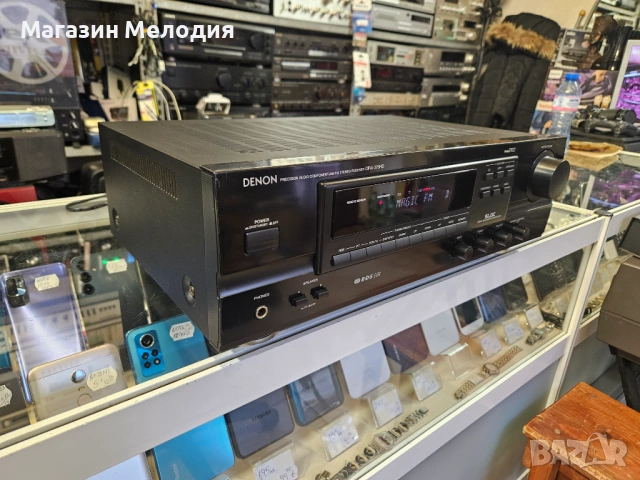 Ресийвър DENON DRA-375RD Две по 80 вата. В отлично техническо и визуално състояние., снимка 6 - Ресийвъри, усилватели, смесителни пултове - 53177189