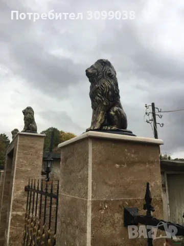 Градински фигури Лъвове (Бетон) , снимка 11 - Декорация за дома - 50140187