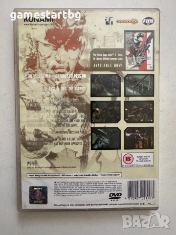 Metal Gear Solid 2 Sons Of Liberty за PS2, снимка 2 - Игри за PlayStation - 51753819