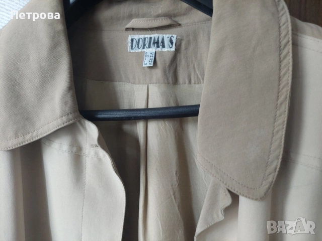 Елегантен дамски шлифер, модна къща Dorima