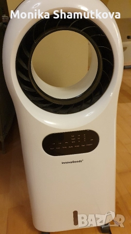 Мобилен въздушен охладител и йонизатор със светлинен ринг, снимка 9 - Овлажнители и пречистватели за въздух - 52577212