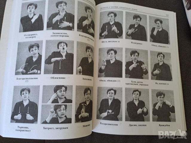 Български жестомимичен речник 1996г., снимка 3 - Специализирана литература - 41910720