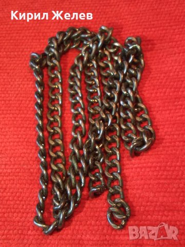 СТАРА ЗДРАВА ВЕРИЖКА СИНДЖИР подходящ и за КЮСТЕК 22878, снимка 3 - Колиета, медальони, синджири - 35228120