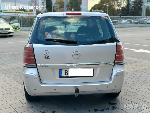 Opel Zafira ТОП състояние * 1, 9cdti* cruise* 7 места* бартер, снимка 6 - Автомобили и джипове - 53810015