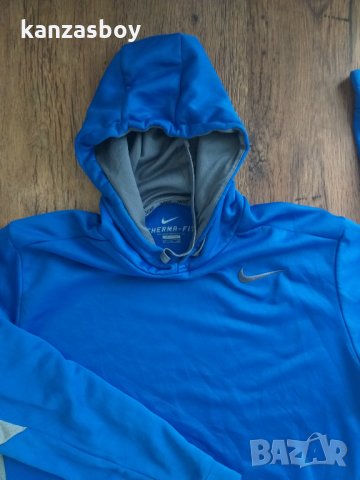 NIKE THERMA-FIT - страхотно мъжко горнище 2ХЛ, снимка 3 - Спортни дрехи, екипи - 33854594