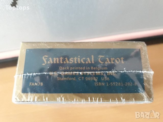 Fantastical Tarot - таро колода с 78 карти и хартиена книжка, 7смx12см, снимка 3 - Карти за игра - 34657013