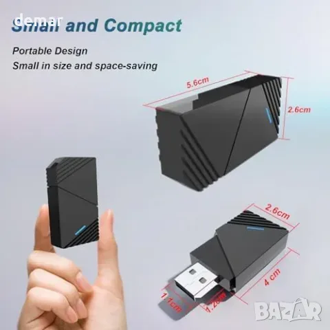 Безжичен адаптер CarPlay (Wireless Dongle) Plug & Play, снимка 8 - Аксесоари и консумативи - 55850040