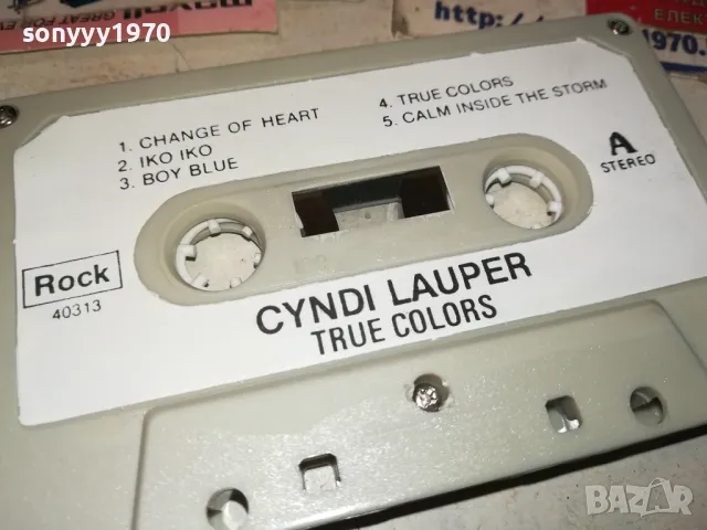 SYNDI LAUPER-ORIGINAL TAPE 1412241910, снимка 12 - Аудио касети - 48348271