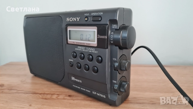 Sony ICF-M760S, снимка 7 - Радиокасетофони, транзистори - 52637565