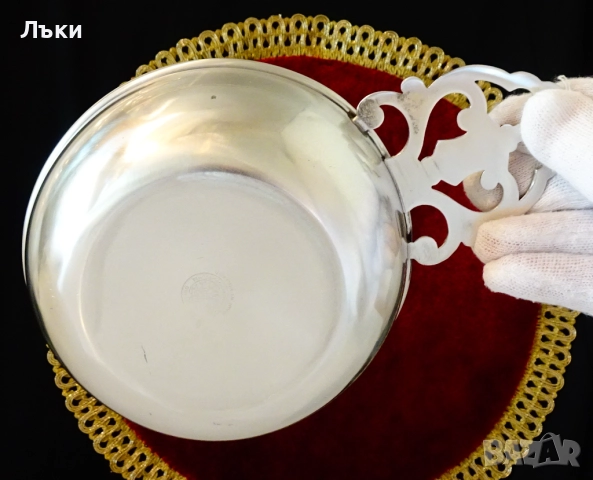 Калаена купа за бульон porringer bowl. , снимка 7 - Антикварни и старинни предмети - 51712966