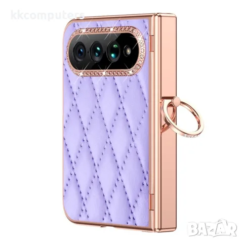 Xiaomi 18 Fold Кожен Калъф с Пръстен Държач и Стъкло – 5 цвята, снимка 2 - Калъфи, кейсове - 56269783