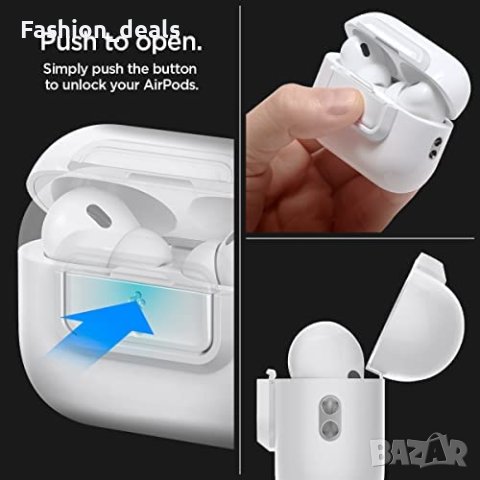 Нова Защита за слушалки AirPods Pro 2 (2022) / AirPods Pro (2019) с каишка бяла, снимка 6 - Други - 40705533