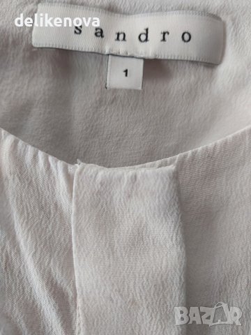 sandro. Made in France Original. 100% Коприна