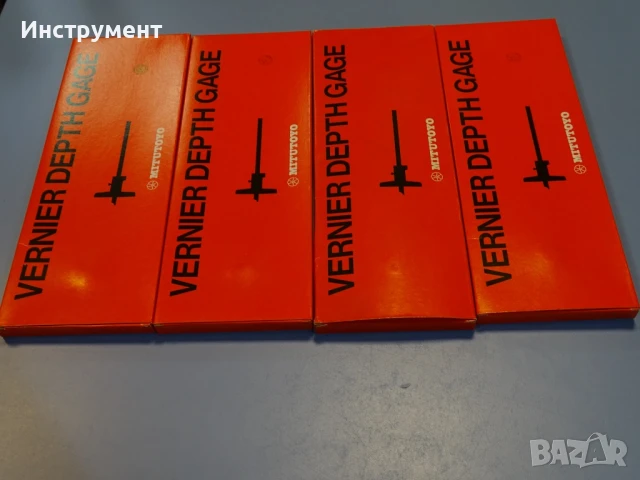 Шублер дълбокомер Mitutoyo 527-102 VD20 0-200mm Vernier Depth Gage, снимка 9 - Шублери - 50808740