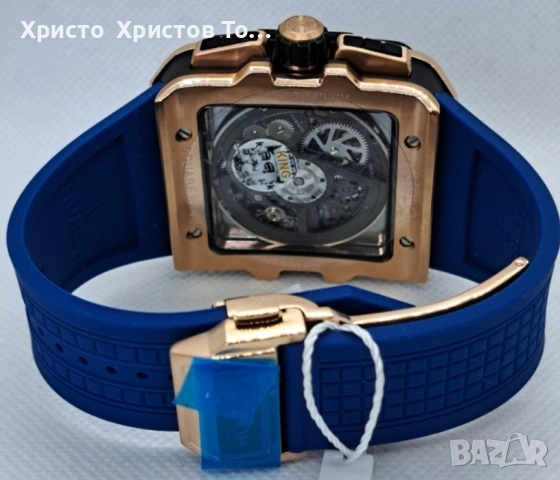 Promotion!!! Мъжки часовници Hublot Square Bang Unico 4 варианта, снимка 12 - Мъжки - 53662397