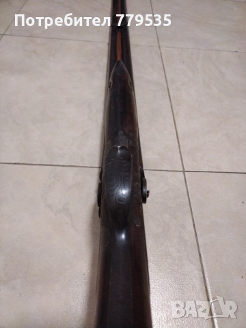 СТАРА ДВУЦЕВНА КАПСУЛНА ПУШКА, снимка 5 - Антикварни и старинни предмети - 52791933