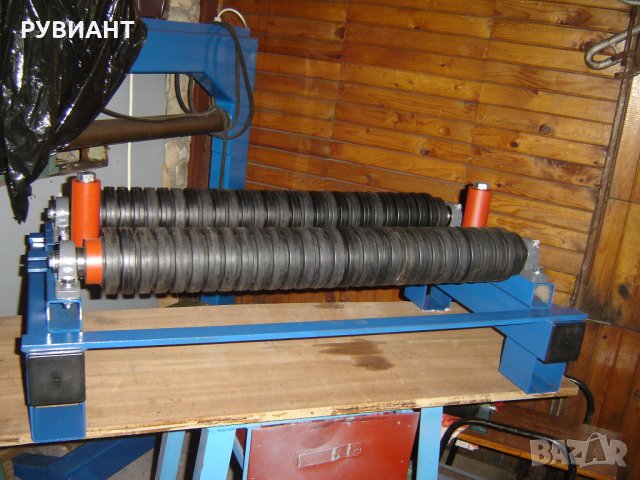 РАЗМОТАЛКА за пластифицирана ламарина -до 250кг., снимка 2 - Други машини и части - 42383291