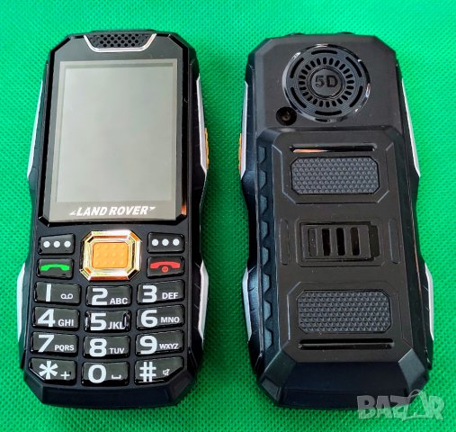 Телефон, удароустойчив, водоустойчив, телефон за стари, хора, възрастни, българско меню на български, снимка 4 - Други - 37688666