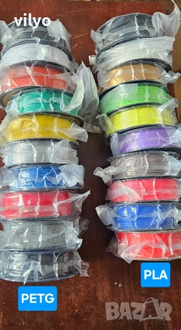 филамент за 3д принтер pla petg abs