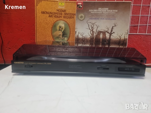 Грамофон ONKYO PL-33X, снимка 2 - Грамофони - 52573608