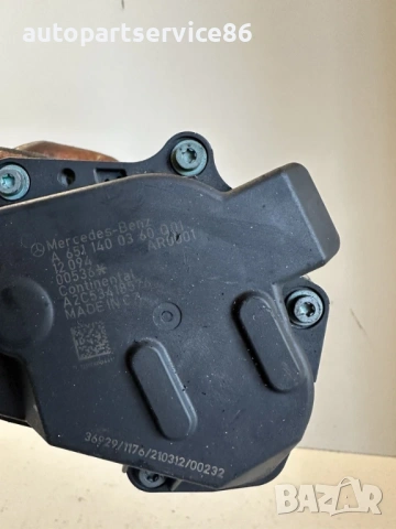 EGR клапан за Jeep Compass 2.2 CRD (2011) A6511400360, снимка 3 - Части - 53603197