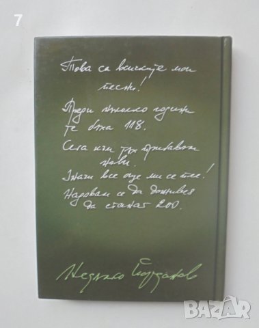 Книга Всички мои песни - Недялко Йорданов 2002 г., снимка 2 - Българска литература - 40616102