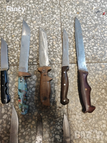 Стари ножове 12 бр , снимка 9 - Антикварни и старинни предмети - 52696195