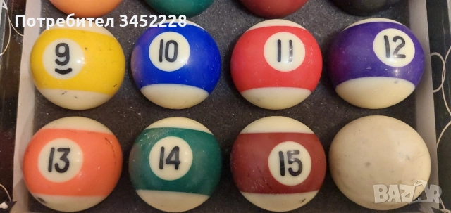 топки за билярд за ценители , снимка 5 - Други игри - 52528519