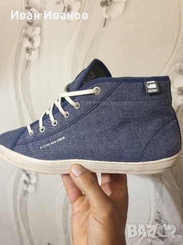 дънкови кецове G-STAR номер 43, снимка 5 - Кецове - 42421278