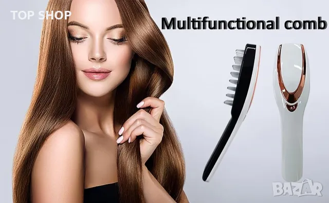 Фототерапевтичен уред за коса и масаж на скалпа 3-В-1, снимка 6 - Козметични уреди - 48508357