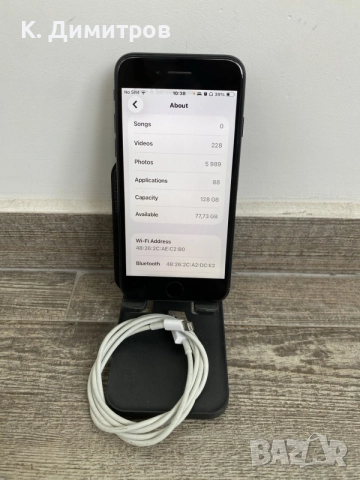 iPhone SE2 128GB/100% battery 🔋 , снимка 2 - Apple iPhone - 55988218