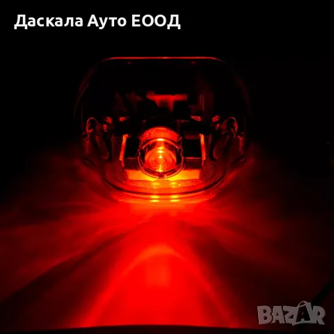 1бр. ЛЕД LED осветление за номер ЧЕРВЕНО, 12/24V , Полша