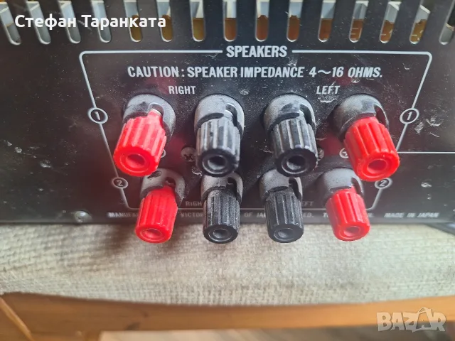 Усилвател JVC AX-333BK , снимка 5 - Ресийвъри, усилватели, смесителни пултове - 55891032