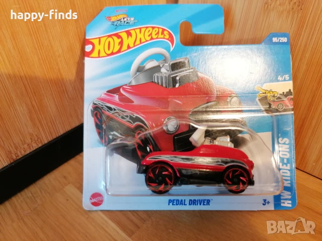 Hot Wheels Pedal Driver HW Ride-Ons Treasure Hunt , снимка 2 - Колекции - 50586931