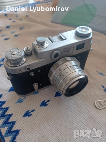 Фотоапарат ФЕД 3Стар СЪВЕТСКИ ЛЕНТОВ РЯДЪК МОДЕЛ FED 3КОЛЕКЦИОНЕРСКИ