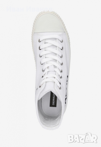 Кецове CALVIN KLEIN JEANS Iacopo Canvas  номер38,5- 39 , снимка 7 - Кецове - 36094099