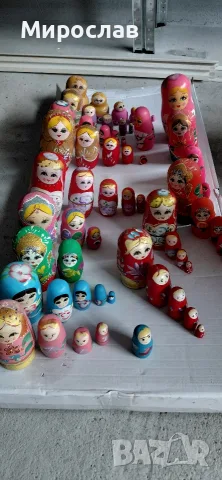 Матрьошки комплекти, снимка 2 - Колекции - 56154146
