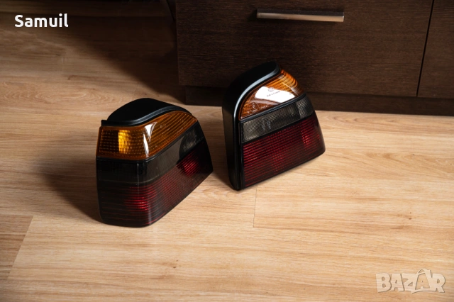 Продавам стопове Hella/smoked за Голф 3 хечбек., снимка 4 - Части - 53081530