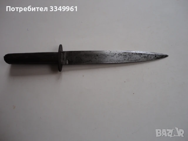 Старинен щурмови армейски нож окопна кама , снимка 2 - Ножове - 51287037