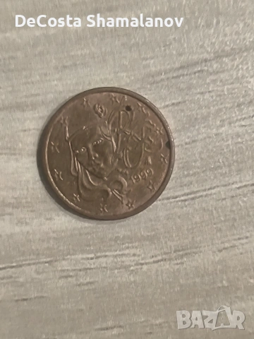 1 евроцента 1999 Франция